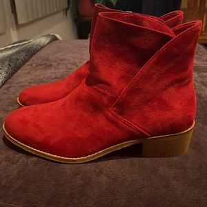 Women’s Red Corkys Booties